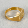 Klackring, Guld 18k, 3.4g