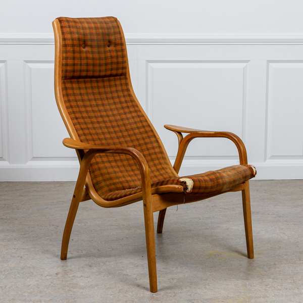 Fåtölj, "Lamino", Ynvge Ekström, ek och teak, 1960/70-tal