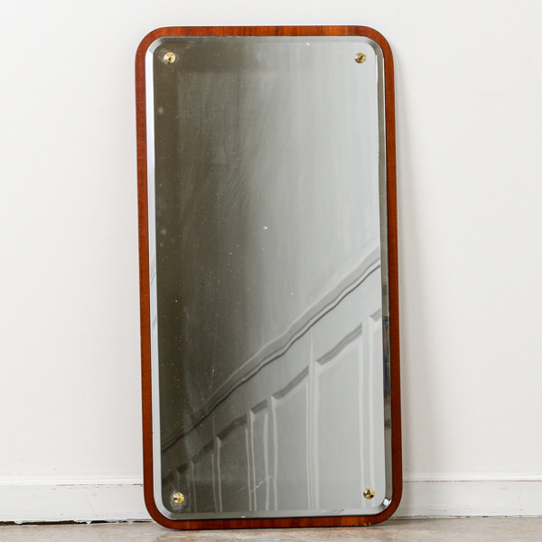 Spegel, Fröseke, Nybro, mahogny, 1900-talets mitt