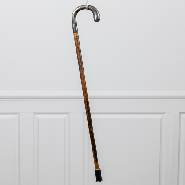 Käpp med silverkrycka, 1900-talets första hälft