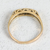 Diamantring, Guld 18k, 2.7g, 6 diamanter