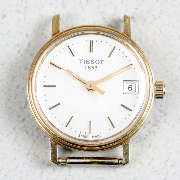 Damur, Tissot, Guld 18k, Ø22mm