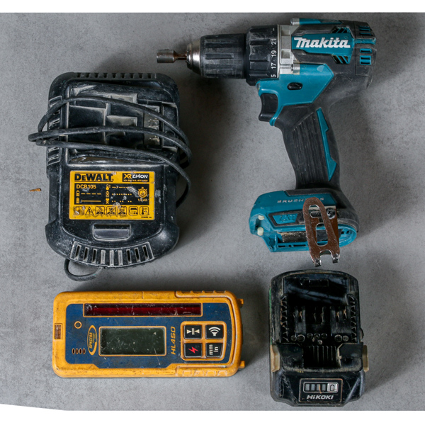 Skruvdragare, Makita DDF484, mm