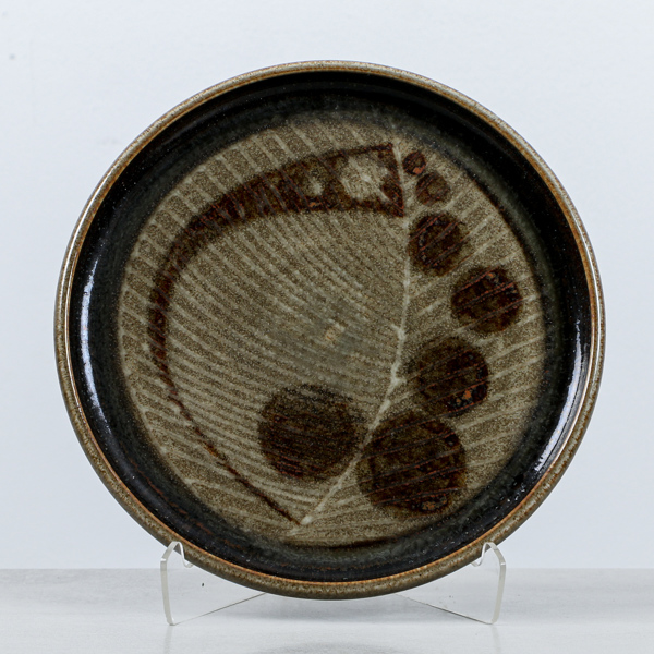 Carl-Harry Stålhane, skålfat, Rörstrand Ateljé, stengods, signerad