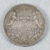 Mynt, 5 Korona, Ungern, silver, år 1900
