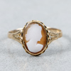 Ring, Guld 14k, 1.8g, Camé