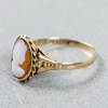 Ring, Guld 14k, 1.8g, Camé