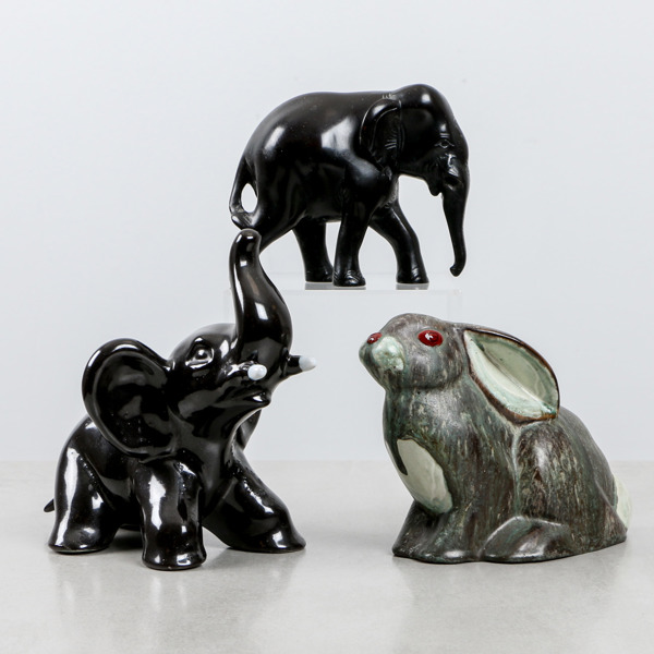 Figuriner, 3 st, varav 1 Thomas Hellström, Nittsjö