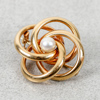 Brosch, Guld 18k, 3.4g, pärla