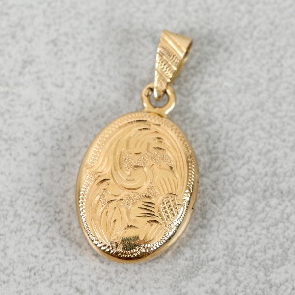 Hänge/fotogömma, Guld 18k, 4.6g