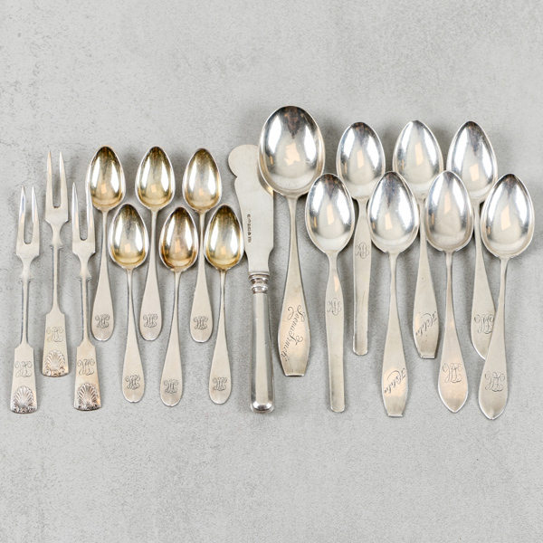 Bestick, Silver, 210g