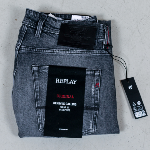 Jeans, Replay, "Grover", W32 L32, oanvända