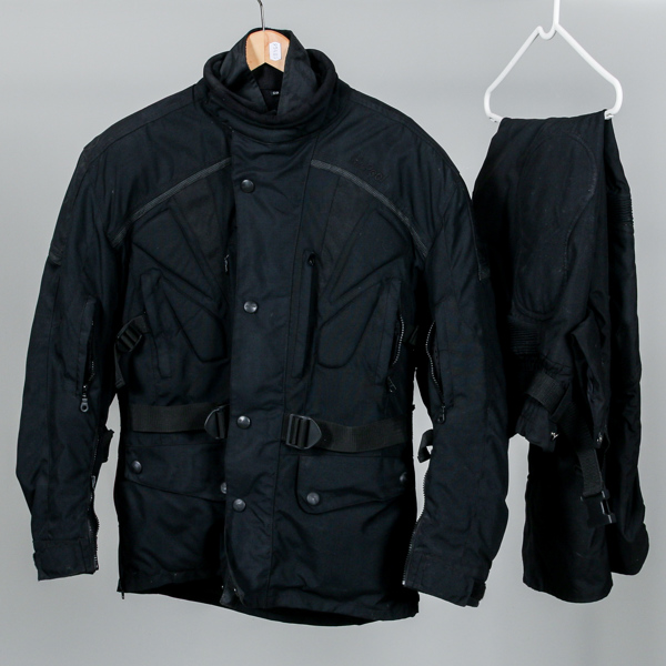 MC-kläder, Cordura, jacka och Reissa, byxor, strl ca 50