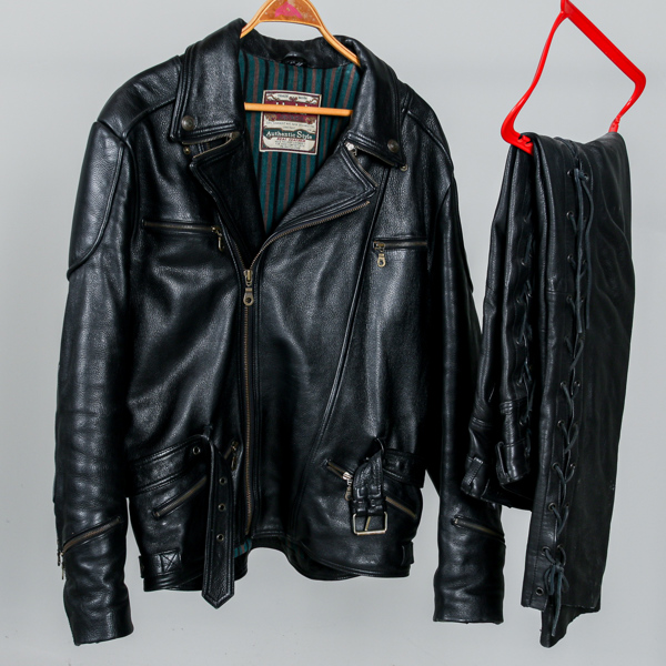 MC-kläder, byxor strl 52, jacka strl D54