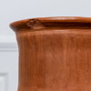 Golvvaser, stor modell, 2 st, terracotta, troligtvis Nordafrika