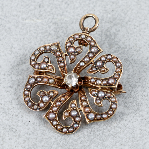 Brosch/Hänge, Guld 14k, 3.9g