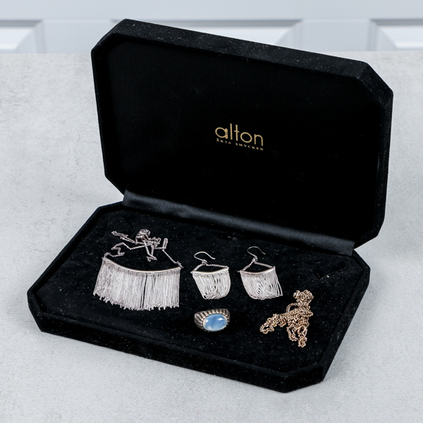 Smycken, 4 delar, Silver, 25g