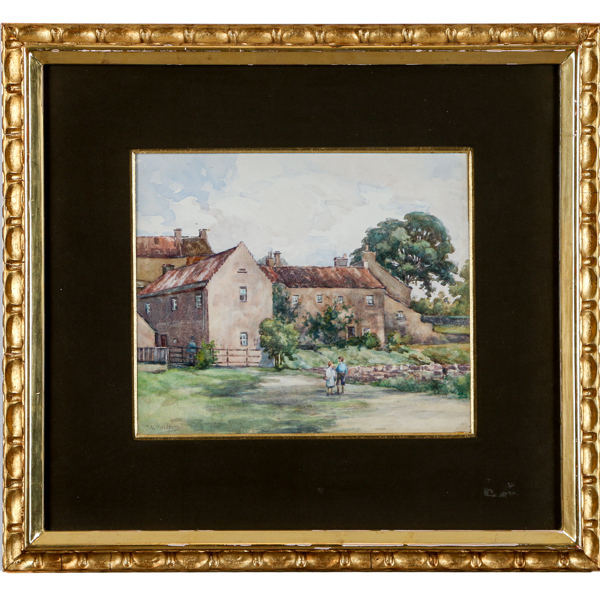 William Meldrum, England, akvarell, signerad