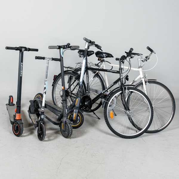 Reservdelscyklar mm, 6 delar