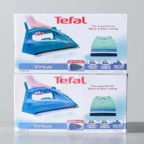 Strykjärn, 2 st, Tefal, Virtuo, oanvända