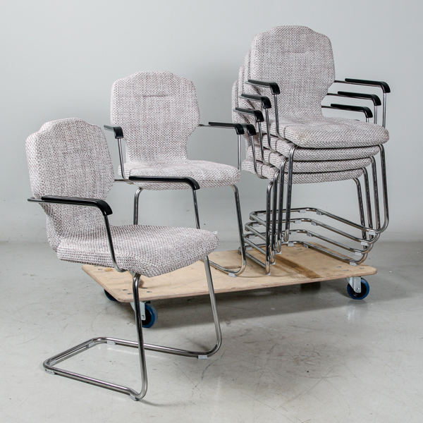 Stapelbara stolar, 6 st, Rh Ambio, "Visit Canti"