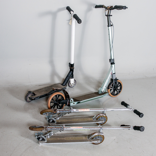 Sparkcyklar/Kick-bikes, 4 st
