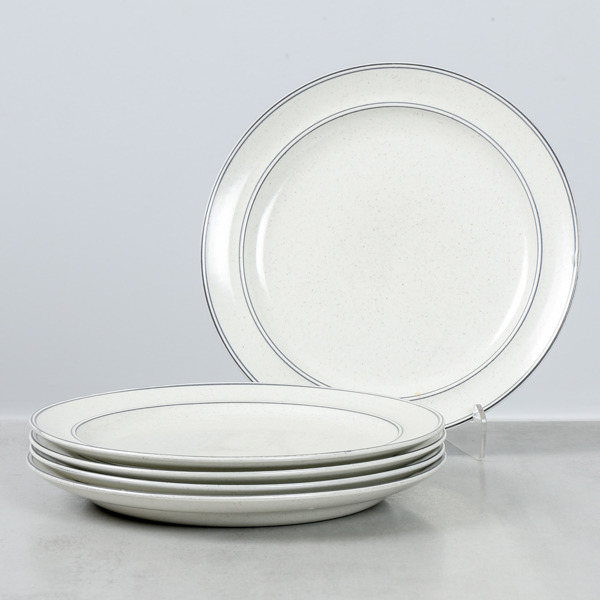 Tallrikar, "Birka", Stig Lindberg, Gustavsberg, 5 st