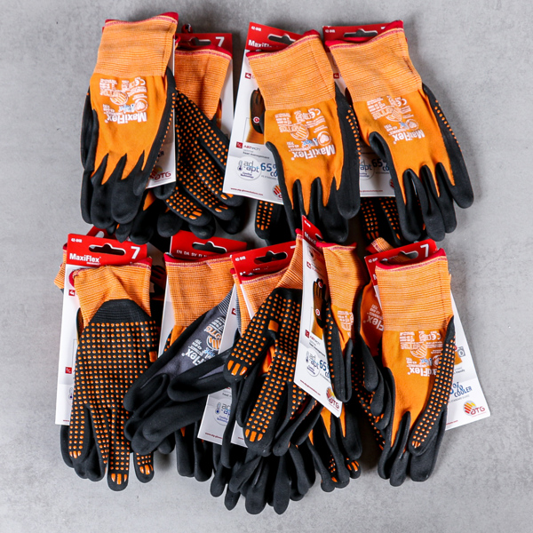 Skyddshandskar, MaxiFlex, 12 st, strl 7