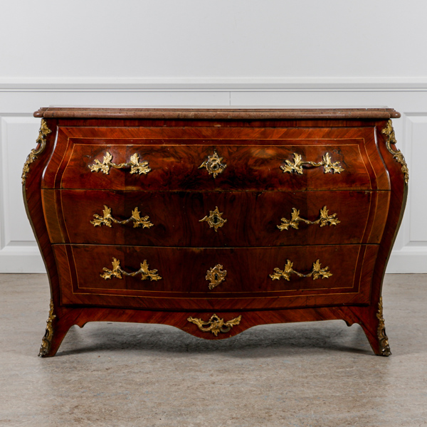 Byrå, Rokoko, tillskriven Petter Gyllenberg, mästare i Stockholm 1767-85