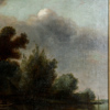 Salomon van Ruysdael, (1602-1670), efter, pastoralt landskap, olja på duk, 1800-tal