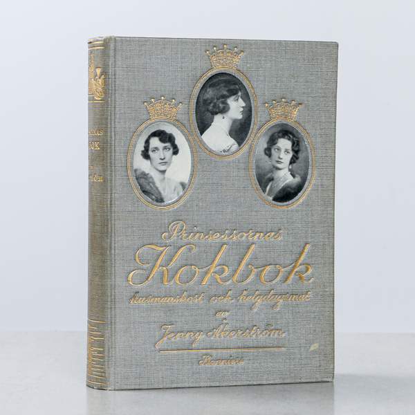 Prinsessornas Kokbok, Jenny Åkerström, Stockholm, 1934