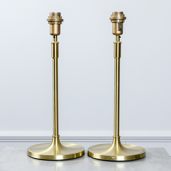 Bordslampor, 1 par, Le Klint, modell 328, Aage Pedersen, Danmark