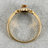 Diamantring, Guld 18k, 4.1g, 17st diamanter
