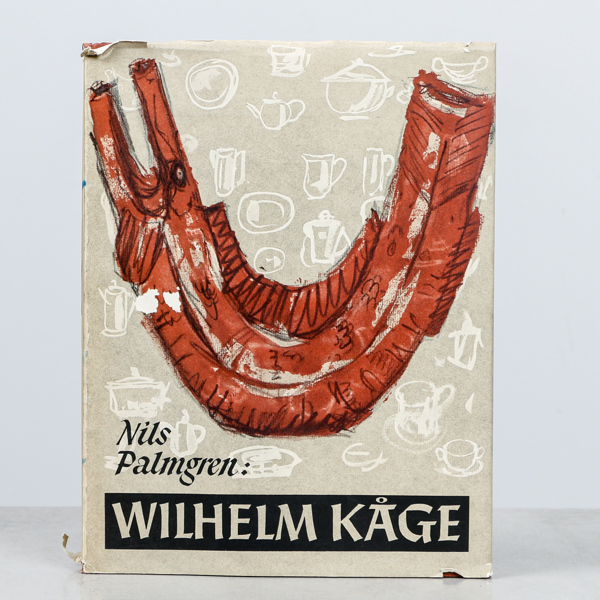 Bok, "Wilhelm Kåge - Konstnär och Hantverkare", Nils Palmgren, Stockholm, år 1953