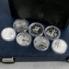 Minnesmynt, 7st, Silver, "Samlarhuset"