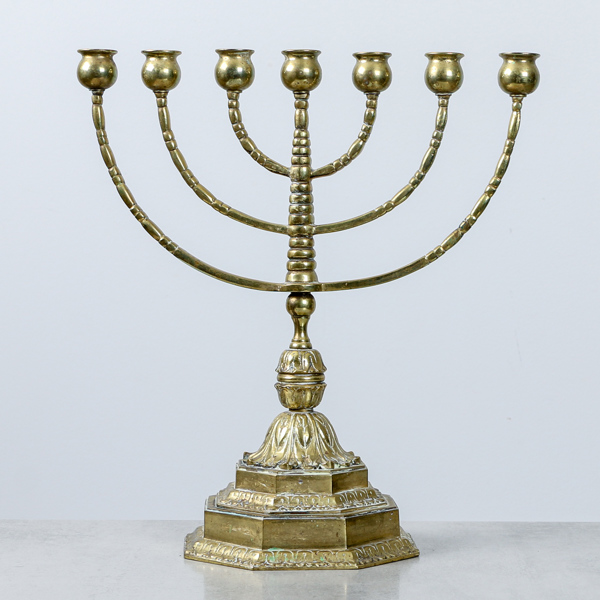 Kandelaber, malm, 7-armad