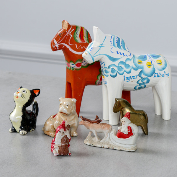 Dalahästar, porslinsfigurer
