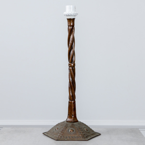 Bordslampa, koppar, 1920-tal