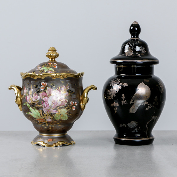 Lockurnor, 2 st, porslin, varav 1 st Rosenthal