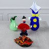 Konstglas, 3 delar, varav 2 st Clownglas, RBA Olofström