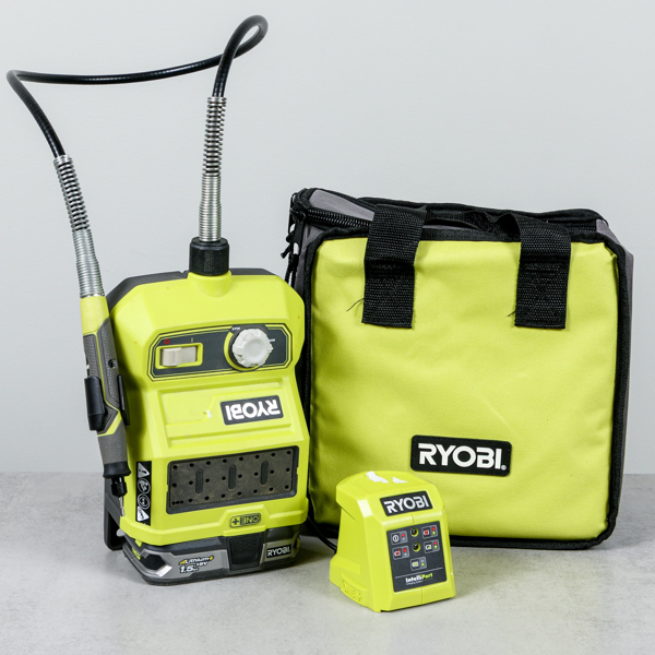 Multiverktyg, Ryobi R18RT, batteri och laddare