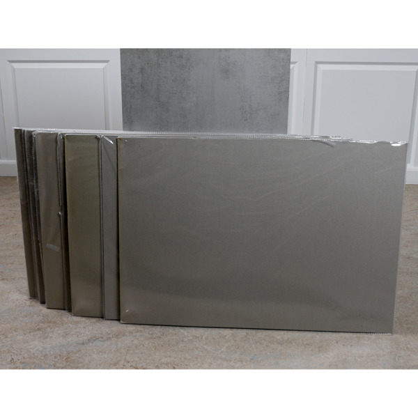 Stora grafik-/planschmappar, plast, kartong