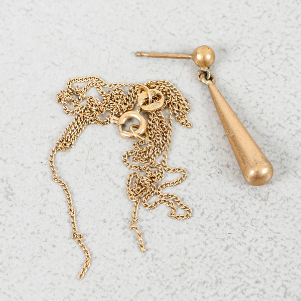 Guldföremål, 14k/18k 2.4g