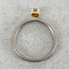Ring, Titan med 0.25ct diamant