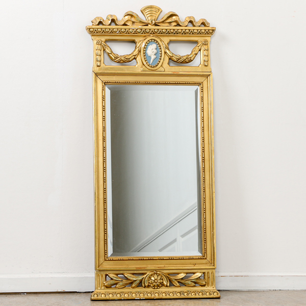 Spegel, gustaviansk stil, Exportlist Nyköping, 1900-talets andra hälft