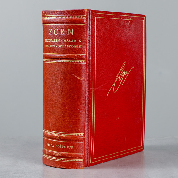 Bok, Zorn, Gerda Boëthius, 1949, numrerad upplaga 1502/2000