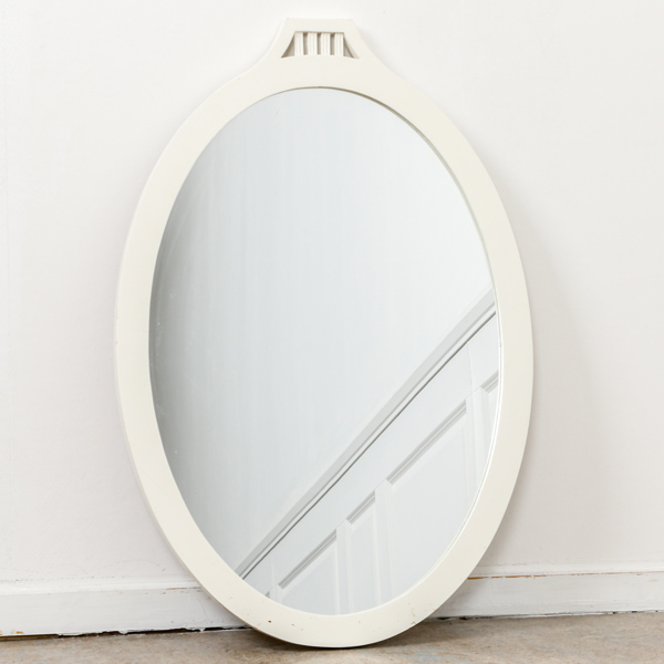 Spegel, jugend, bemålat trä, 1900-talets början