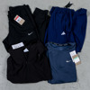 Nike running, t-shirt, strl XL samt byxor, 2 par, strl L/XL, samt träningsjacka Puma, strl XL