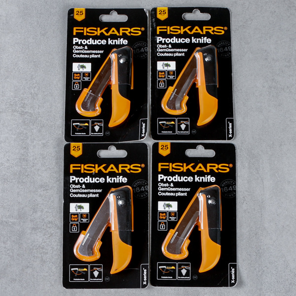 Skördeknivar, 4 st, Fiskars, oanvända