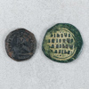 Mynt, Bysantisk follis, Leo VI den vise, 886-912 e.Kr.